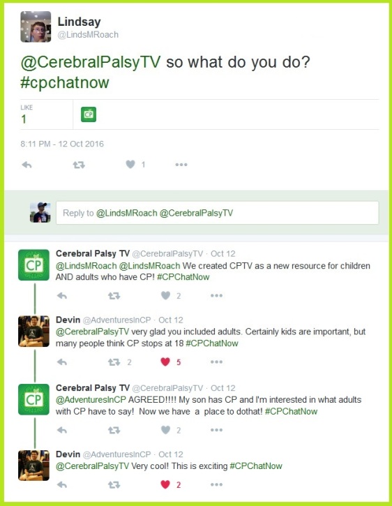 Cerebral Palsy TV shares their purpose.